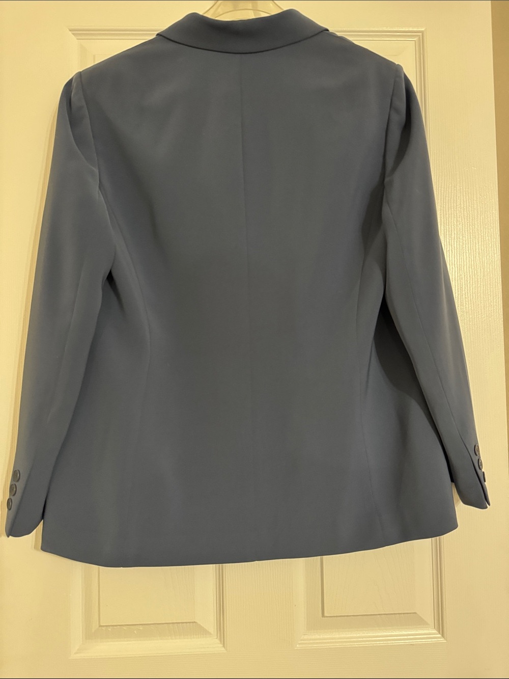 Kasper Women's Navy 3-Piece Pantsuit Set - Jacket, Pants & Skirt - Picture 4 of 11